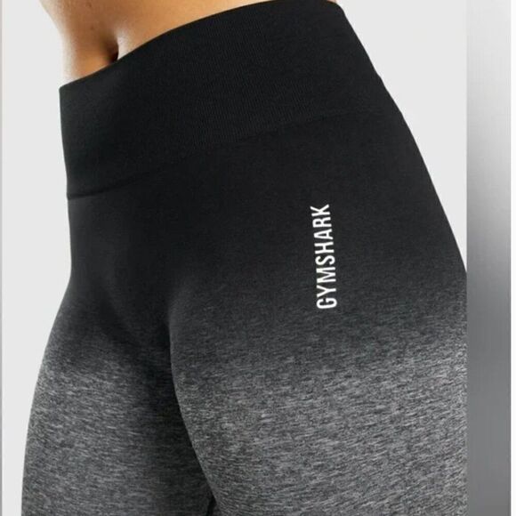 Gymshark black and gray ombré leggings size XS NWT Adapt - Picture 2 of 11
